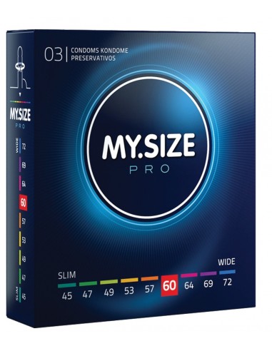 Prezerwatywy My.Size Pro 60 3 szt. - Prezerwatywy klasyczne - 1
