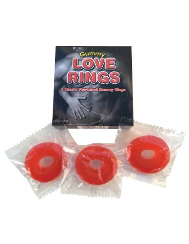 Pierścień erekcyjny Gummy Love Rings 45G - Pierścienie erekcyjne niewibrujące - 1