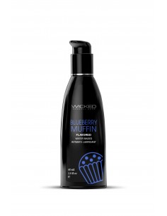 Lubrykant Wicked Aqua Blueberry Muffin Lube 60 ml - Lubrykanty na bazie wody - 1