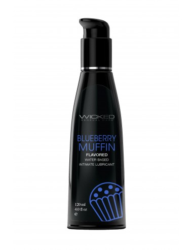 Lubrykant Wicked Aqua Blueberry Muffin Lube 120 ml - Lubrykanty na bazie wody - 2