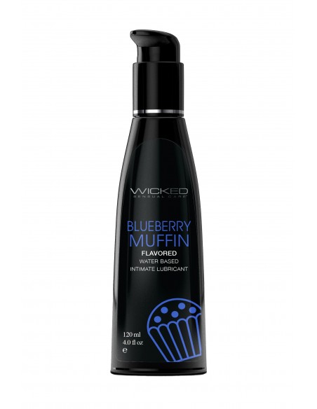 Lubrykant Wicked Aqua Blueberry Muffin Lube 120 ml - Lubrykanty na bazie wody - 2
