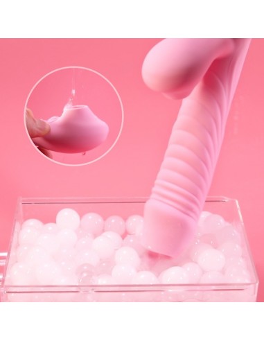 Wibrator króliczek USB z Funkcją Ssania i Języczkiem - Wibratory Króliczki - 5