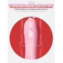 Wibrator króliczek Silikonowy Usb 7 Function And Thrusting Function / Heating, Różowy - 12