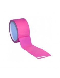 Taśma BDSM Bondage Tape Pink - Taśmy, szarfy do krępowania - 1 2