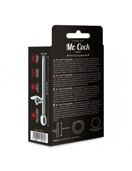 Dilator Mr. Cock Extreme Line F*cking Deep Penisplug - Dilatory penisa - 2