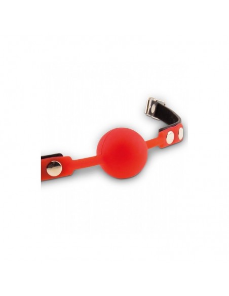 Knebel Fetish Dreams Silicone Ball Gag Red - Kneble do ust - 1