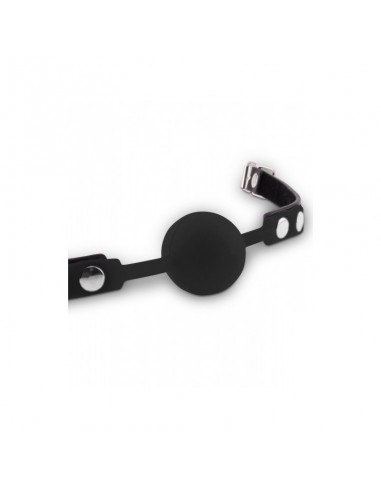Knebel Fetish Dreams Silicone Ball Gag Black - Kneble do ust - 1