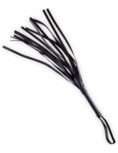 Pejcz BDSM Whip Kunstleder Black 41Cm - Baty, pejcze i packi - 1
