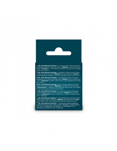 Pierścień na penisa z wibracjami  Ultimate Silicone Czarny - Pierścienie erekcyjne wibrujące - 6