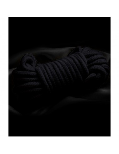 Lina BDSM Fetish Dreams Bondage Rope Black 10 m - Liny, sznury BDSM - 3