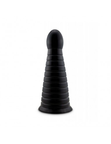 Dildo analne XXL Mr.Cock X-Treme Line Cone Black 26 cm - Ogromne Korki Analne XXL - 1