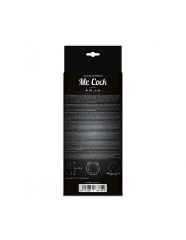 Dildo analne XXL Mr.Cock X-Treme Line Cone Black 26 cm - Ogromne Korki Analne XXL - 4