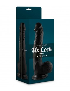 Dildo Gigant XXL Mr. Cock Black Mamba 36 cm Czarny - Dilda giganty - 1 2