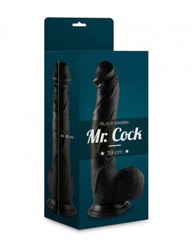 Dildo Gigant XXL Mr. Cock Black Mamba 36 cm Czarny - Dilda giganty - 2