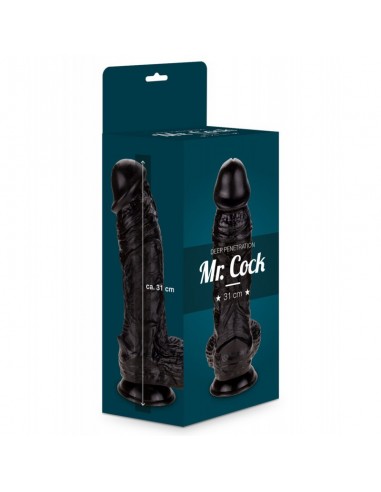 Dildo Gigant XXL Mr. Cock 31 cm Czarny - Dilda giganty - 2