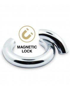 Pierścień erekcyjny Mr.Cock Luxury Line Steel Cockring Magnetic Lock 45Mm - Pierścienie erekcyjne niewibrujące - 2 2