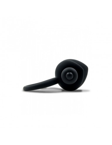 Pierścień na penisa z wibracjami  The Bang Silicone Czarny - Pierścienie erekcyjne wibrujące - 3