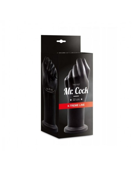 Dildo analne Mr.Cock X-Treme Line Fist Black 22 cm - Ogromne Korki Analne XXL - 2