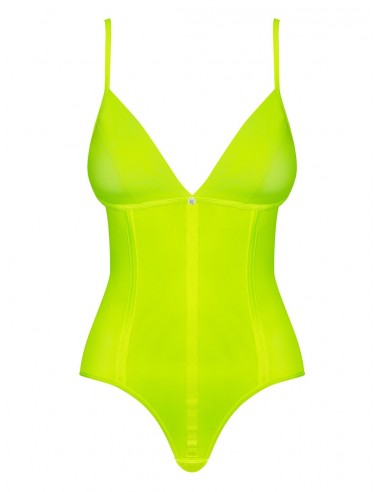 Uwodzicielska Bielizna Neonia Body Żółty - Body - 5