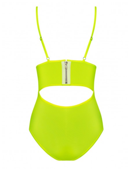 Uwodzicielska Bielizna Neonia Body Żółty - Body - 6