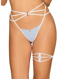 Podwiązka A760 Biała - Pasy do pończoch i podwiązki - 1