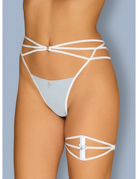 Podwiązka A760 Biała - Pasy do pończoch i podwiązki - 3