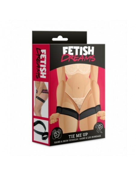 Uprząż BDSM Fetish Dreams Hand / Leg Bondage - Uprzęże BDSM - 2