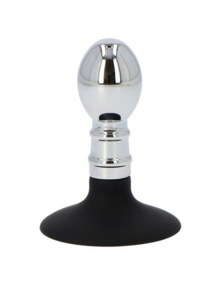 Stalowy plug analny Pleasure Sphere - Korki analne stalowe - 1
