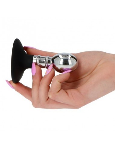 Stalowy plug analny Pleasure Sphere - Korki analne stalowe - 3