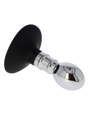 Stalowy plug analny Pleasure Sphere - Korki analne stalowe - 4