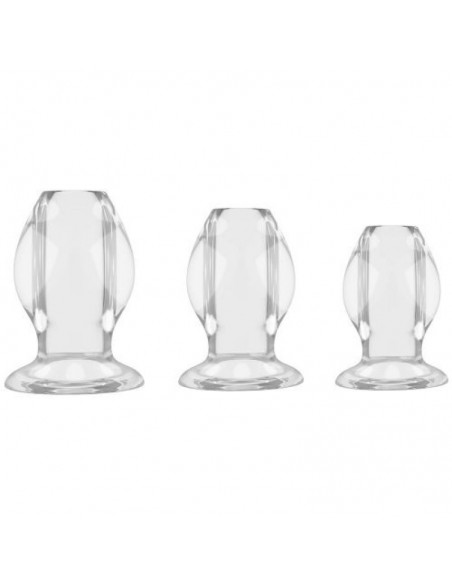 Zestaw korków analnych Set Plug Crystal Twins - Korki analne pozostałe - 1