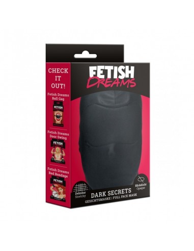 Maska na Oczy Fetish Dreams Mask Dark Secrets - Maski i kaptury - 5