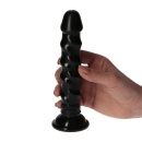 Dildo Ugo Black 14,5 cm czarny z przyssawką - 1