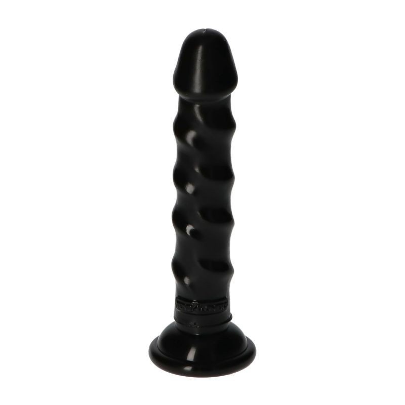Dildo Ugo Black 14,5 cm czarny z przyssawką - 2