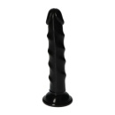 Dildo Ugo Black 14,5 cm czarny z przyssawką - 4