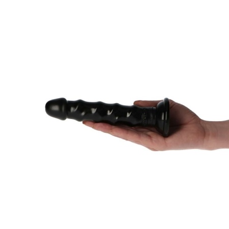 Dildo Ugo Black 14,5 cm czarny z przyssawką - 6