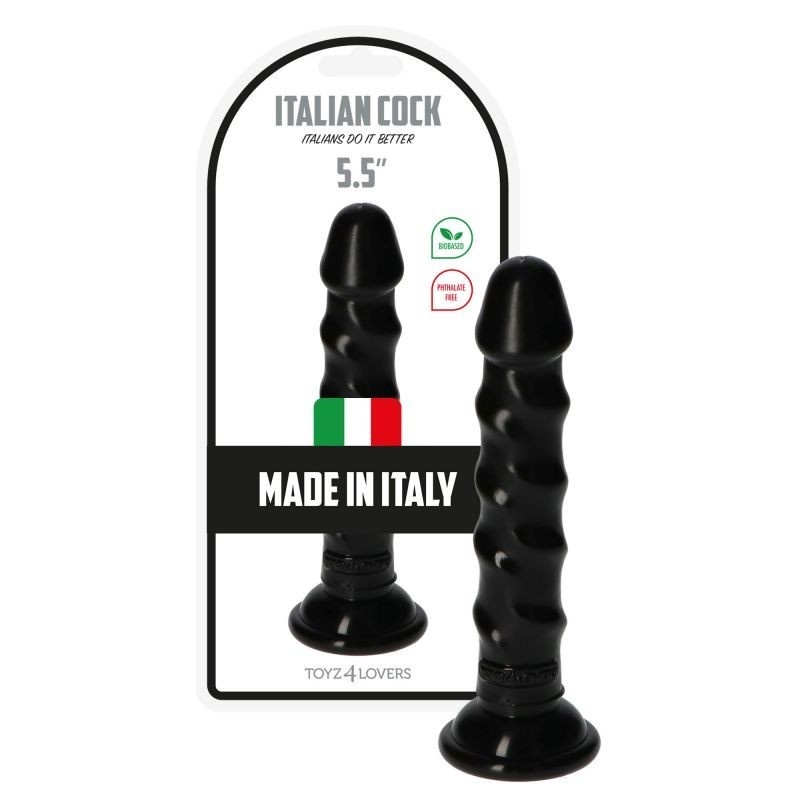 Dildo Ugo Black 14,5 cm czarny z przyssawką - 8