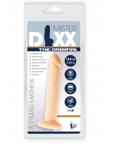 Dildo z cyberskóry Mr. Dixx Mad Mathew 5.1" Dong - Dilda realistyczne - 1 2