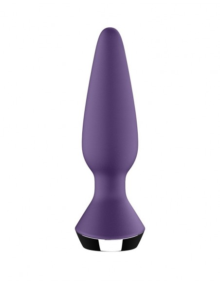 Korek analny wibrujący Ilicious 1 Purple - Kulki i korki analne wibrujące - 4