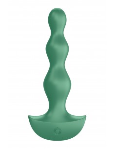 Korek analny wibrujący Lolli Plug 2 Green - Kulki i korki analne wibrujące - 1 2