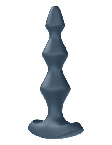 Korek analny wibrujący Lolli Plug 1 Dark Teal - Kulki i korki analne wibrujące - 1