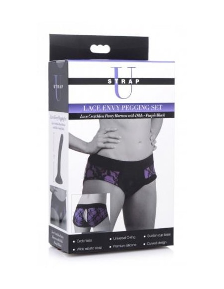 Strap-On Envy Harness With Dildo L-Xl - Strap-ony, dilda na pasku bez wibracji - 5