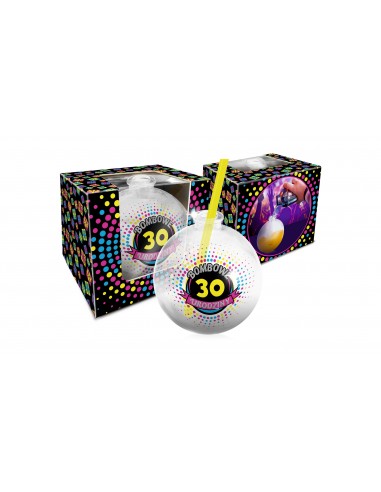 Urodzinowa - szklanka Bombka 400ml.  - Bombowa 30-tka - Urodziny, 18-stka - 1