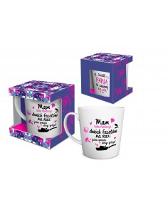 Crazy Girl - Kubek NBC matowy 480ml - Mam fantazję,dwóch na raz... - Wieczór panieński - 1