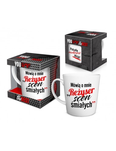 YOU ARE THE BEST - kubek NBC mat 480 ml - Reżyser scen śmiałych - Wieczór kawalerski - 1