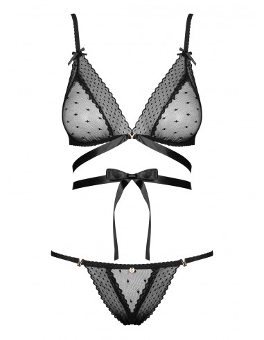 Komplet Bielizny Bowessa 2-Częściowy  S/M - Komplety bielizny erotycznej - 3