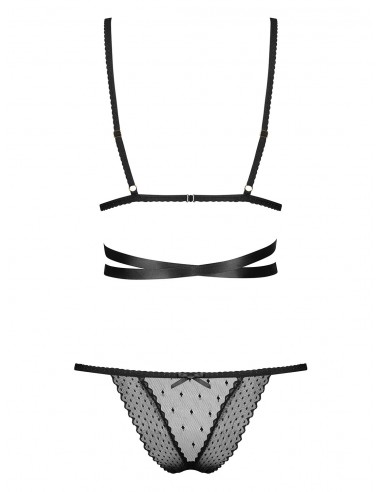Komplet Bielizny Bowessa 2-Częściowy  S/M - Komplety bielizny erotycznej - 4