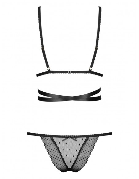 Komplet Bielizny Bowessa 2-Częściowy  S/M - Komplety bielizny erotycznej - 4
