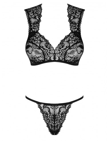Komplet Bielizny Elisetta 2-Częściowy  S/M - Komplety bielizny erotycznej - 5