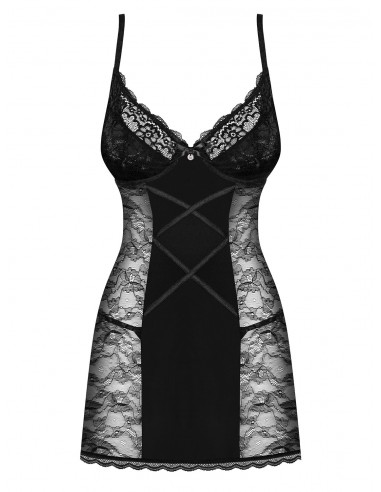 Bielizna nocna 856-Bab-1 Babydoll I Figi L/Xl - Babydoll - 3